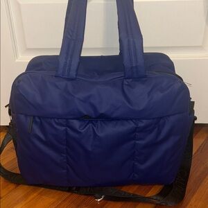 Calpak Luka Duffel in Navy Blue
